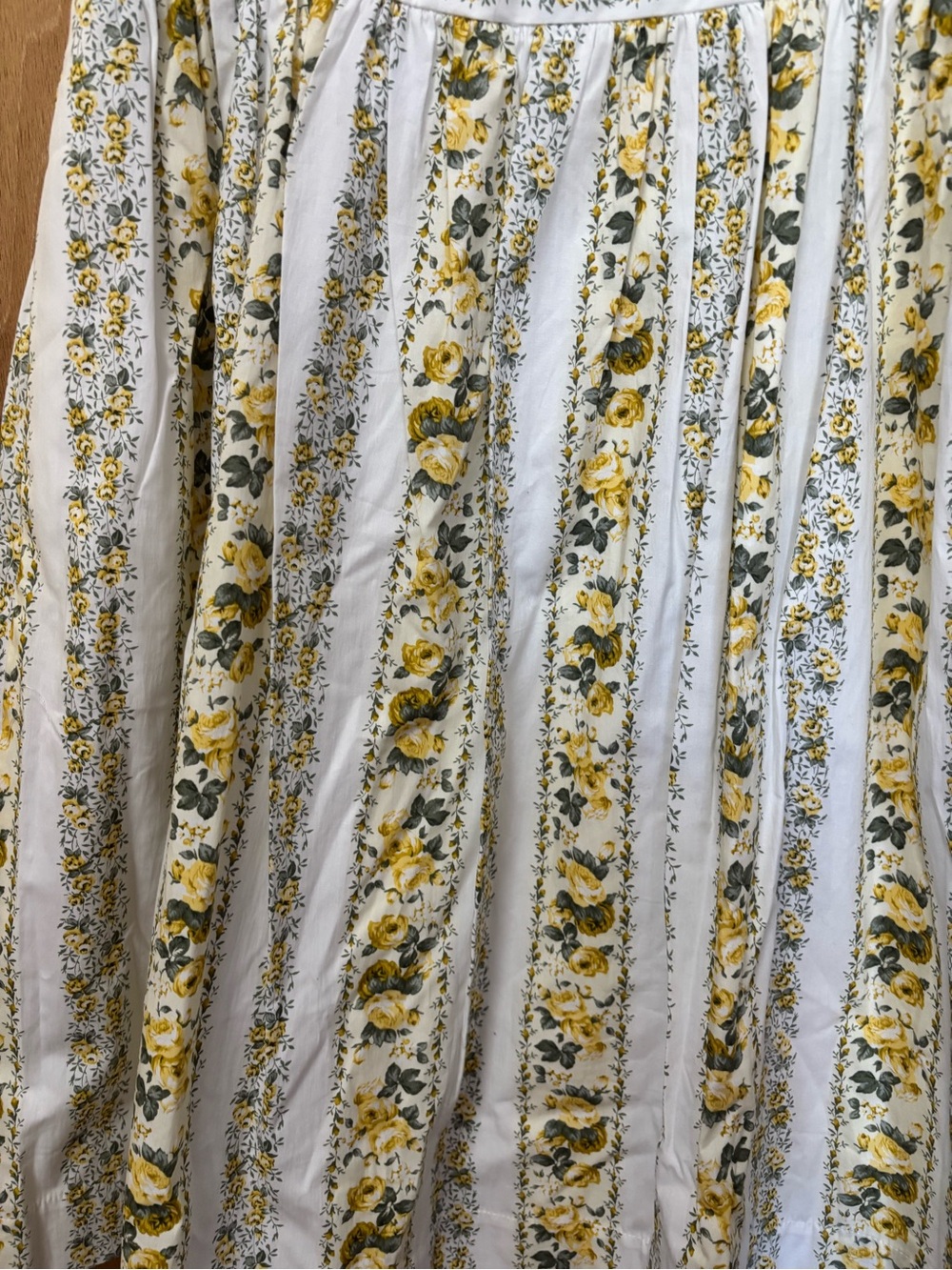 Gal Meets Glam White and Yellow Floral Tie-Shoulder Maxi Dress - Picture 7 of 10